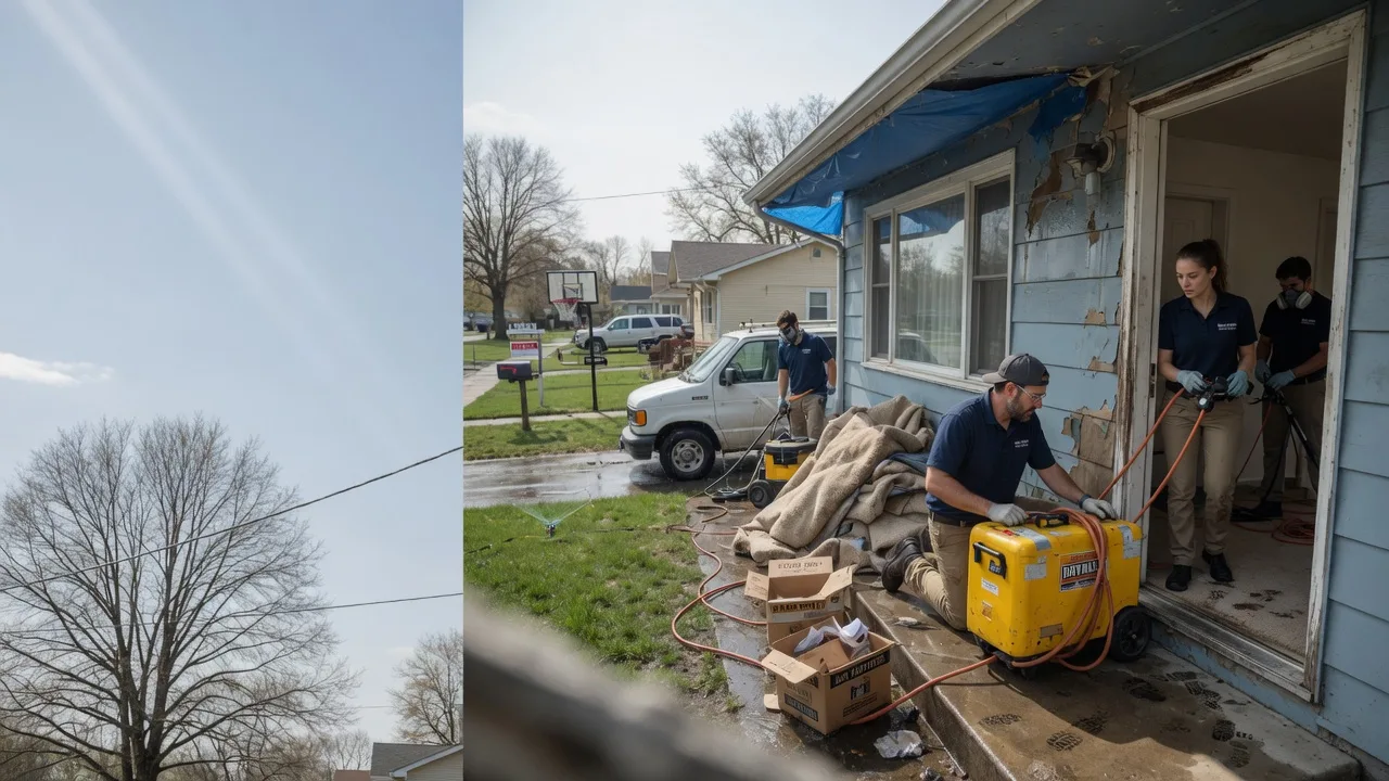 Basement Flood Cleanup in Licking, MO near me